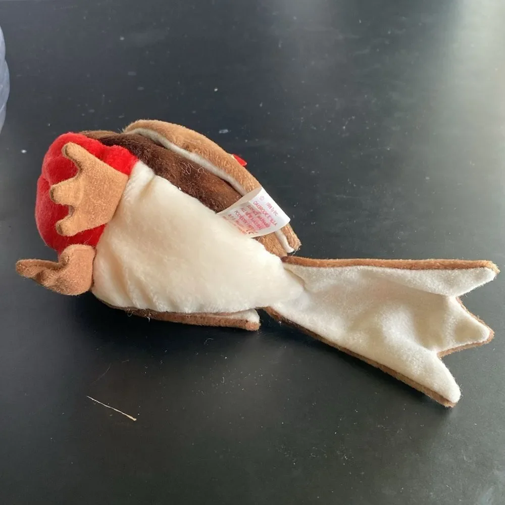 Beanie Baby TY Early Vintage Robin Bird 1997